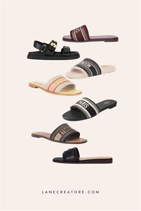 dior revolution slides|christian dior slides dupes.